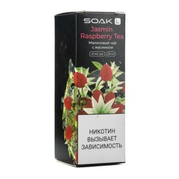 Жидкость SOAK L Jasmin Raspberry Tea 30 мл в Петропавловске-Камчатском