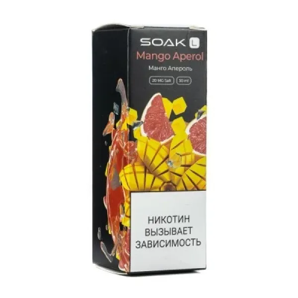 Жидкость SOAK L Mango Aperol 30 мл в Петропавловске-Камчатском