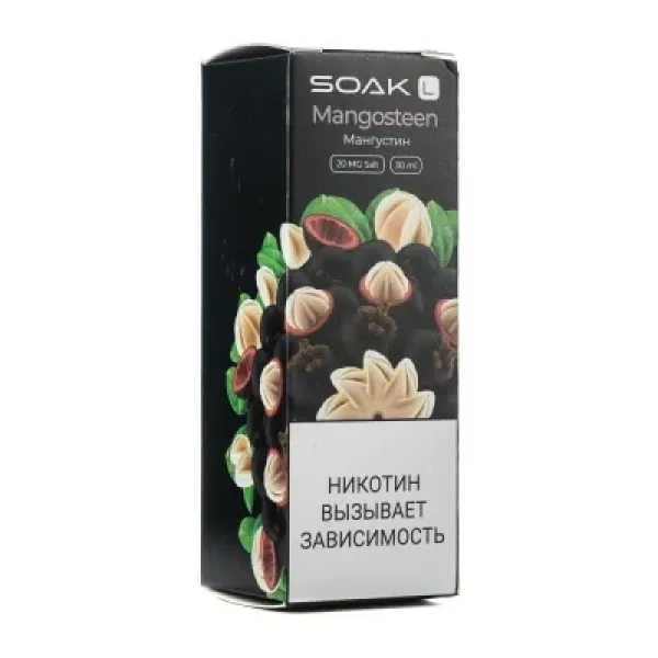 Жидкость SOAK L Mangosteen 30 мл в Петропавловске-Камчатском