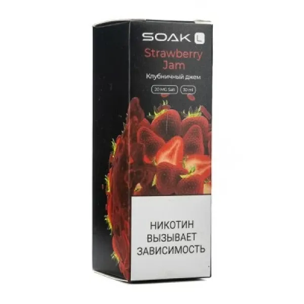 Жидкость SOAK L Strawberry Jam 30 мл в Петропавловске-Камчатском