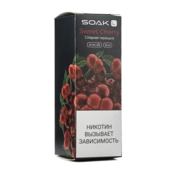 Жидкость SOAK L Sweet Cherry 30 мл в Петропавловске-Камчатском