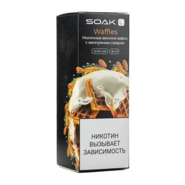 Жидкость SOAK L Waffels 30 мл в Петропавловске-Камчатском