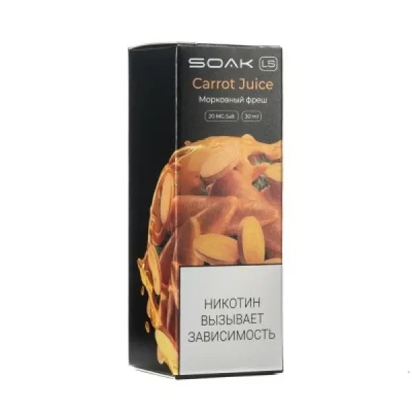 Жидкость SOAK LS Carrot  Juice 30 мл в Петропавловске-Камчатском