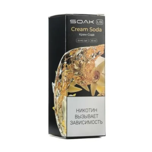 Жидкость SOAK LS Cream Soda 30 мл в Петропавловске-Камчатском