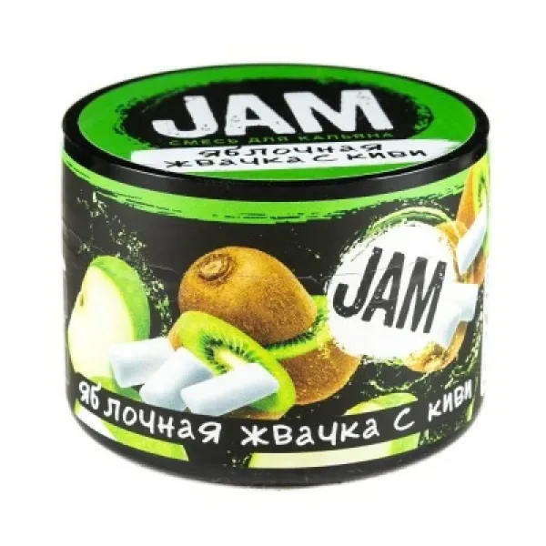 Смесь JAM Яблочная Жвачка с Киви 50 гр в Петропавловске-Камчатском