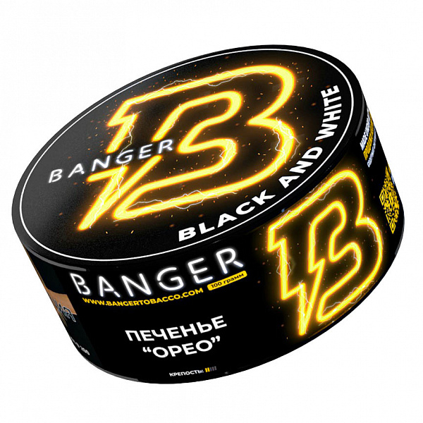 Табак Banger Black and white (Печенье орео) 100 гр в Петропавловске-Камчатском