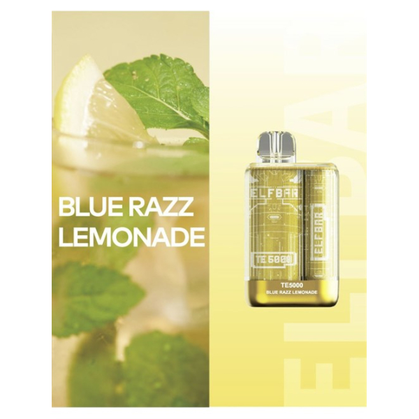 Elfbar TE5000 Blue Razz Lemonade, 5000 тяг в Петропавловске-Камчатском