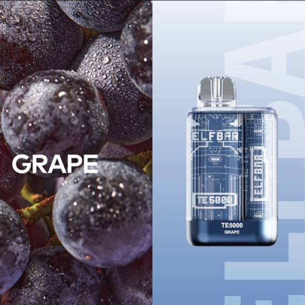 Elfbar TE5000 Grape, 5000 тяг в Петропавловске-Камчатском
