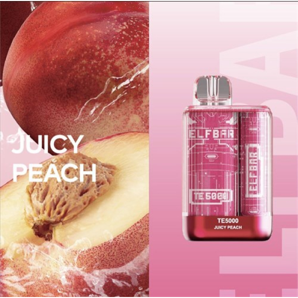 Elfbar TE5000 Juicy Peach, 5000 тяг в Петропавловске-Камчатском