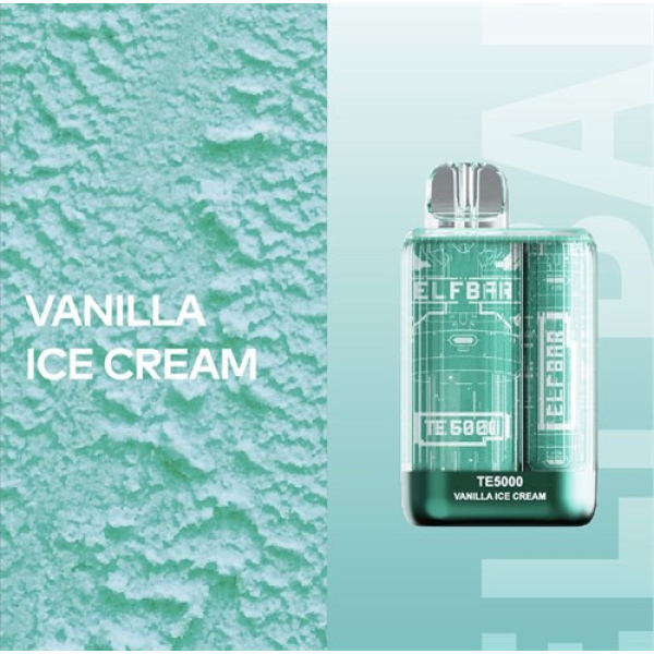 Elfbar TE5000 Vanilla Ice Cream, 5000 тяг в Петропавловске-Камчатском