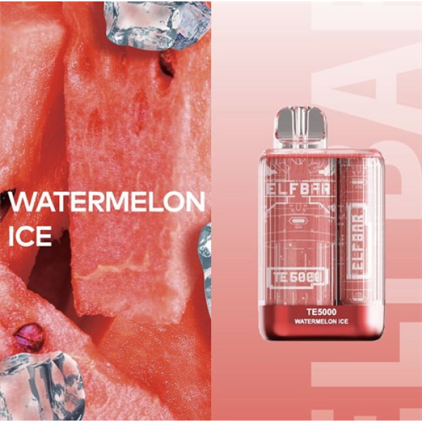 Elfbar TE5000 Watermelon Ice, 5000 тяг в Петропавловске-Камчатском