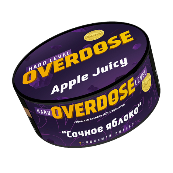 Табак Overdose Apple Juicy (Сочное яблоко) 100 гр в Петропавловске-Камчатском