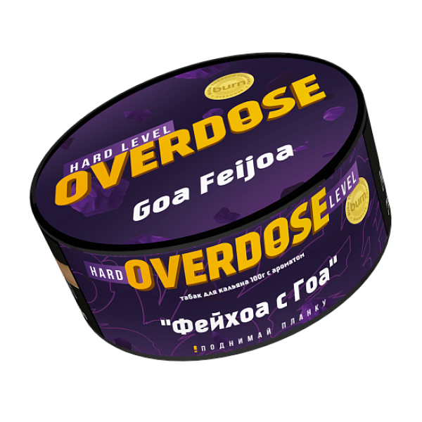 Табак Overdose Goa Feijoa (Фейхоа с Гоа) 100 гр в Петропавловске-Камчатском