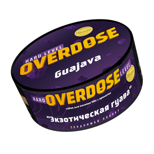 Табак Overdose Guajava (Экзотическая гуава) 100 гр в Петропавловске-Камчатском