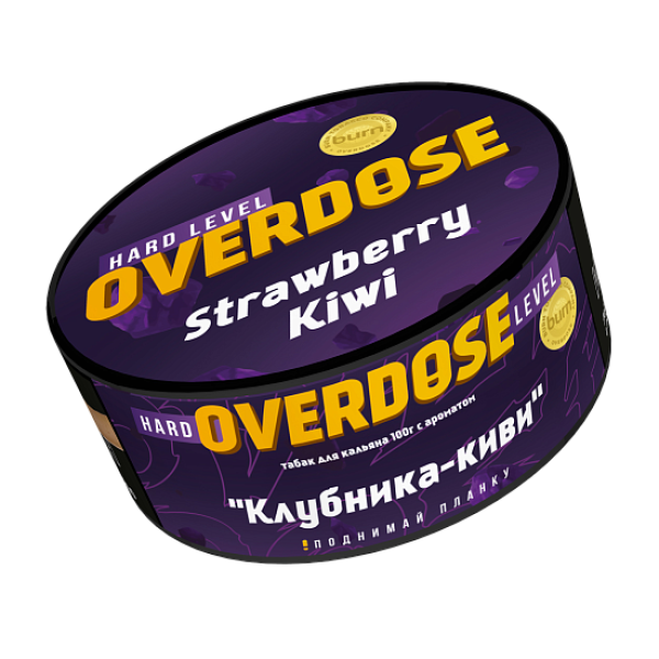 Табак Overdose Strawberry Kiwi (Клубника киви) 100 гр в Петропавловске-Камчатском