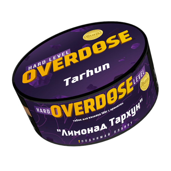 Табак Overdose Tarhun (Лимонад Тархун) 100 гр в Петропавловске-Камчатском