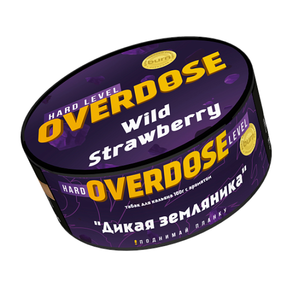 Табак Overdose Wild Strawberry (Дикая земляника) 100 гр в Петропавловске-Камчатском