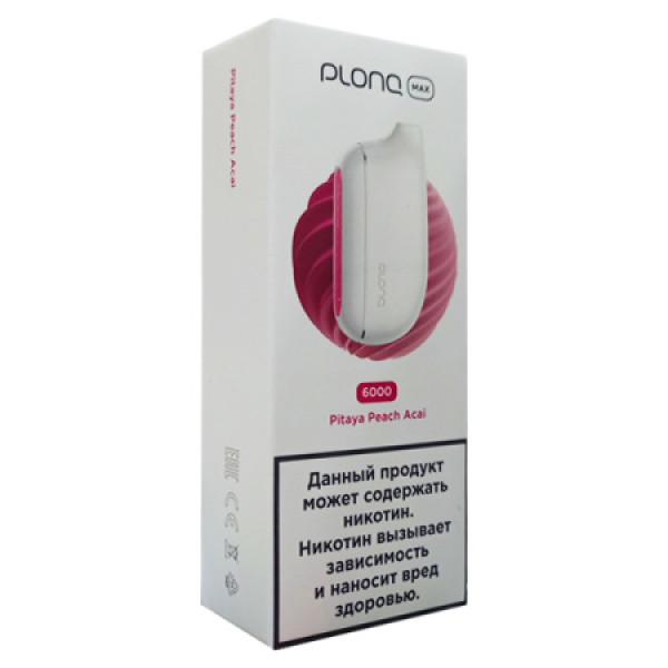 Plonq Max Pitaya Peach Acai 6000 тяг в Петропавловске-Камчатском