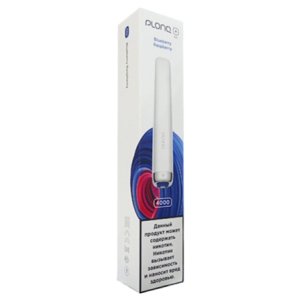 Plonq Plus Pro Blueberry Raspberry 4000 тяг в Петропавловске-Камчатском