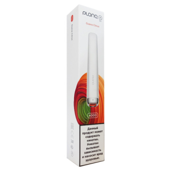 Plonq Plus Pro Guava Citrus 4000 тяг в Петропавловске-Камчатском