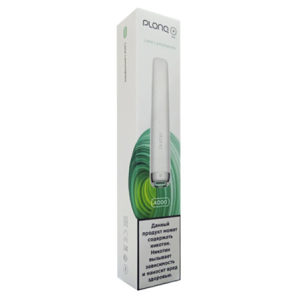 Plonq Plus Pro Lime Lemongrass 4000 тяг в Петропавловске-Камчатском