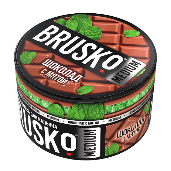 Смесь Brusko Шоколад с мятой 250 гр в Петропавловске-Камчатском