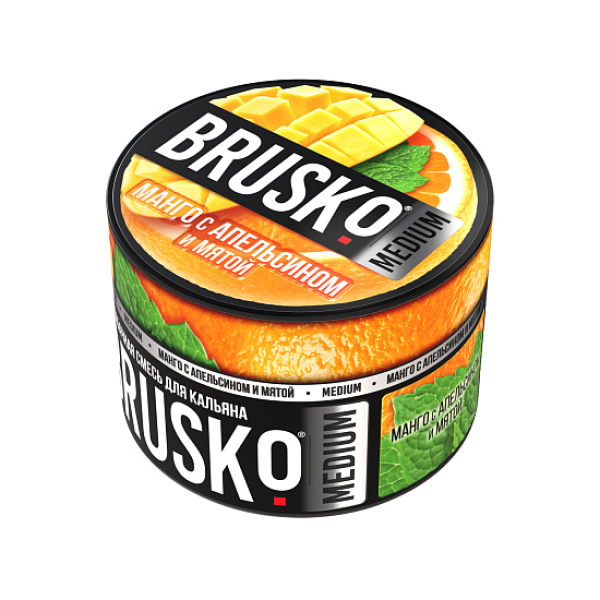 Смесь Brusko Манго с апельсином и мятой 50 гр в Петропавловске-Камчатском