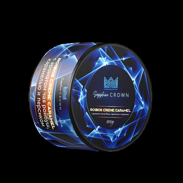 Табак SAPPHIRE CROWN ROIBOS CREME CARAMEL  100 грамм в Петропавловске-Камчатском