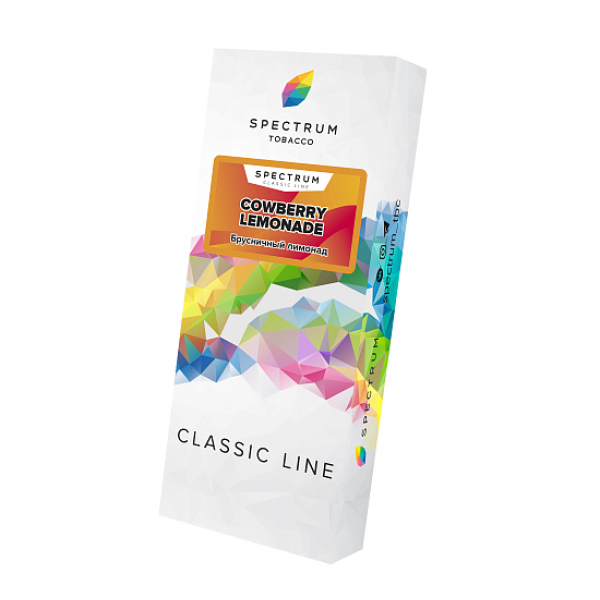 Табак SPECTRUM COWBERRY LEMONADE  100 грамм в Петропавловске-Камчатском