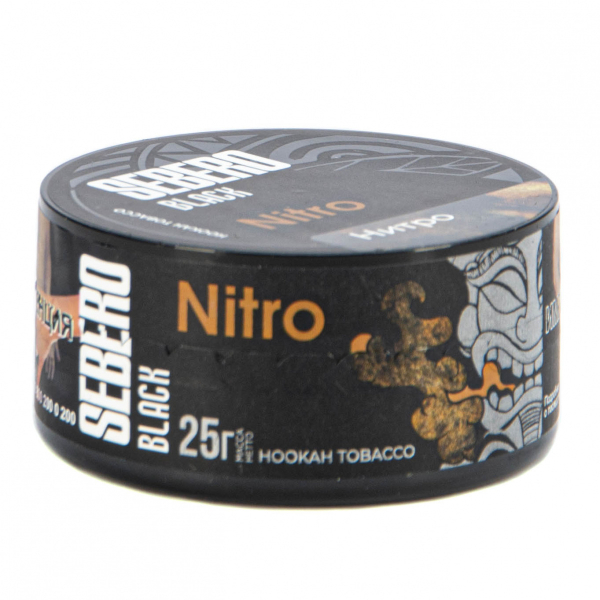 Табак Sebero Black Nitro  25 грамм в Петропавловске-Камчатском