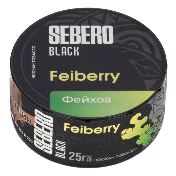 Табак Sebero Black Feiberry  25 грамм в Петропавловске-Камчатском