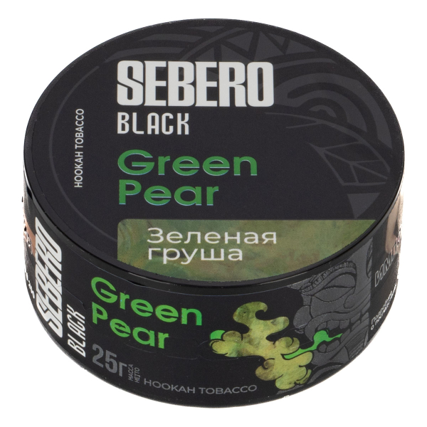 Табак Sebero Black Green Pear  25 грамм в Петропавловске-Камчатском