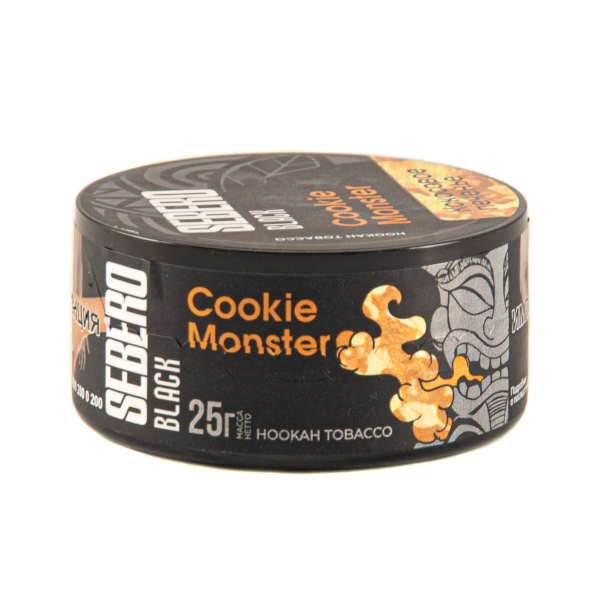 Табак Sebero Black Cookie Monster  25 грамм в Петропавловске-Камчатском