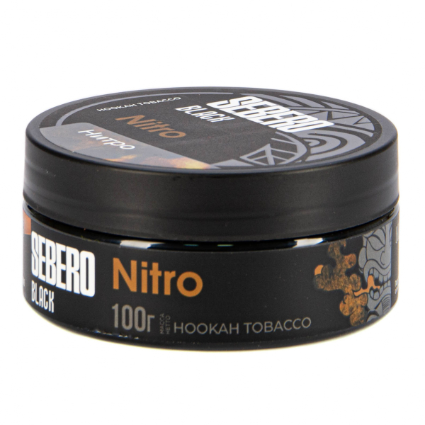 Табак Sebero Black Nitro  100 грамм в Петропавловске-Камчатском