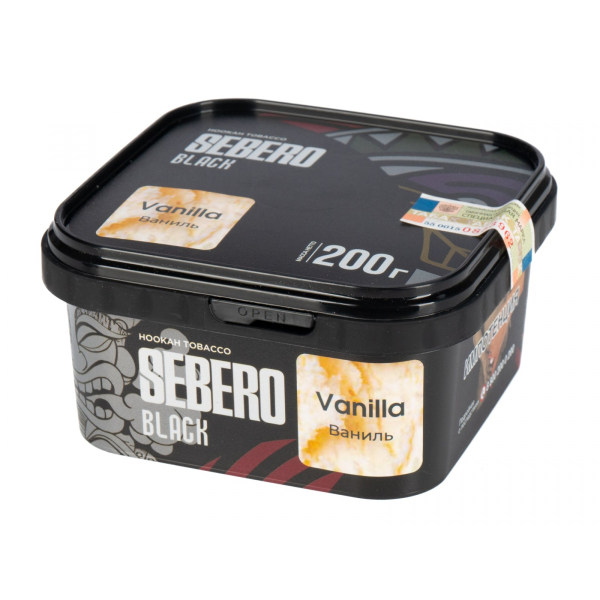 Табак Sebero Black Vanilla  200 грамм в Петропавловске-Камчатском
