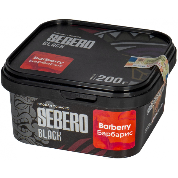 Табак Sebero Black Barberry  200 грамм в Петропавловске-Камчатском