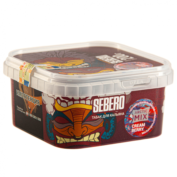Табак Sebero Arctic Mix Cream berry  200 грамм в Петропавловске-Камчатском