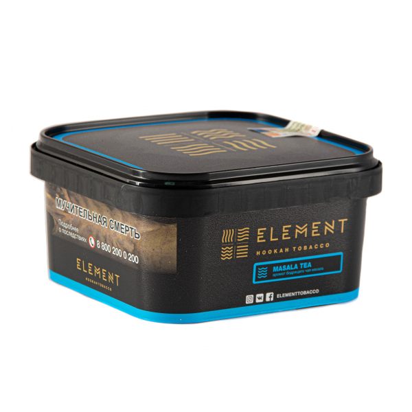 Табак Element ВОДА Masala tea  200 грамм в Петропавловске-Камчатском