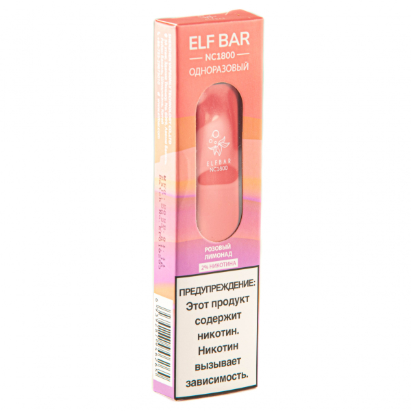 ELF BAR NC Pink Lemonade (1800 затяжек) 20 мг в Петропавловске-Камчатском