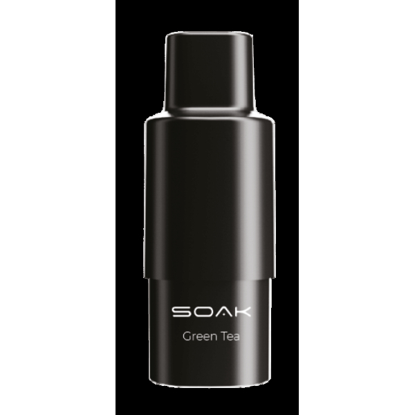 Картридж SOAK Q Зелёный чай (1500 затяжек) в Петропавловске-Камчатском