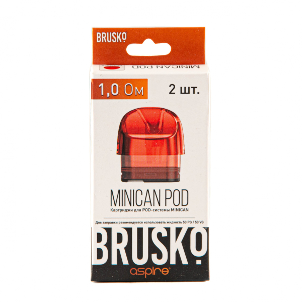 Картридж Brusko Minican красный (2шт.) 1,0 в Петропавловске-Камчатском