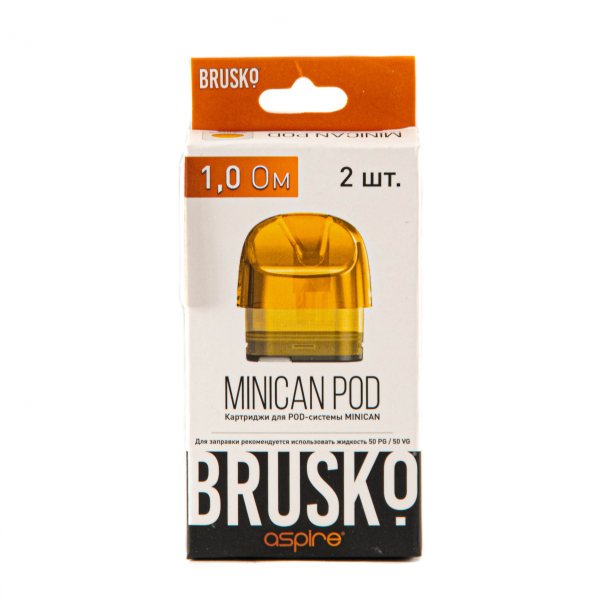 Картридж Brusko Minican жёлтый (2шт.) 1,0 в Петропавловске-Камчатском