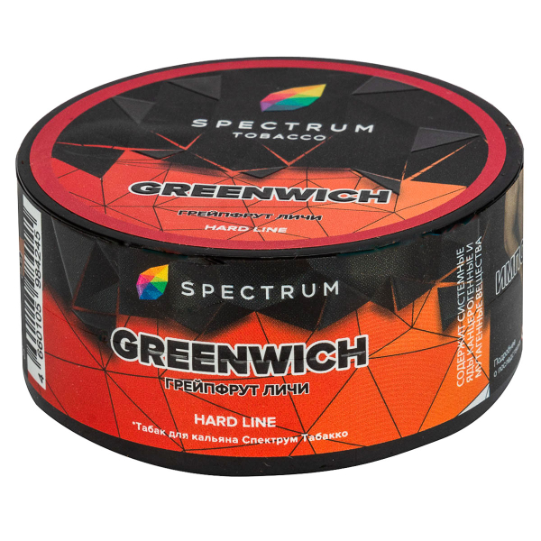 Табак Spectrum Hard Greenwitch  25 грамм в Петропавловске-Камчатском