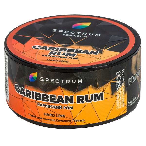 Табак Spectrum Hard Caribbean Rum  25 грамм в Петропавловске-Камчатском