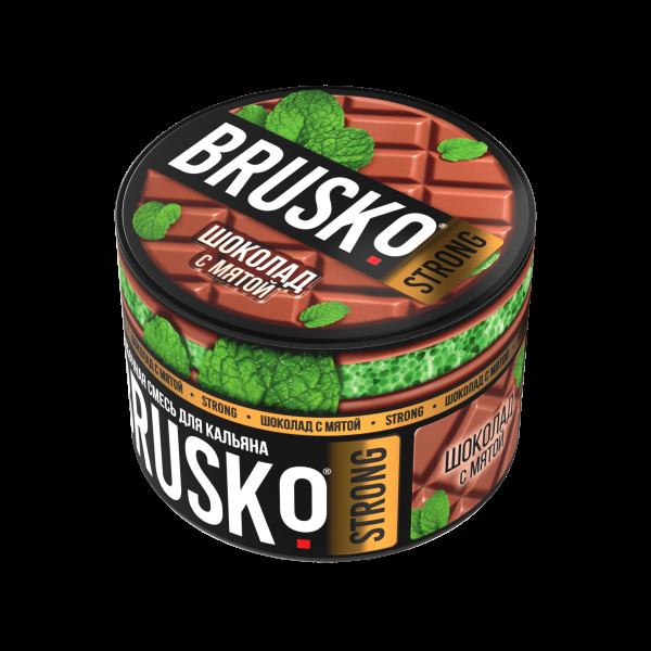 Смесь Brusko Strong шоколад с мятой  50 гр в Петропавловске-Камчатском
