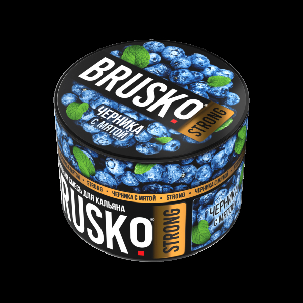 Смесь Brusko Strong черника с мятой  50 гр в Петропавловске-Камчатском