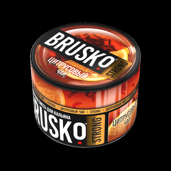 Смесь Brusko Strong цитрусовый чай  50 гр в Петропавловске-Камчатском