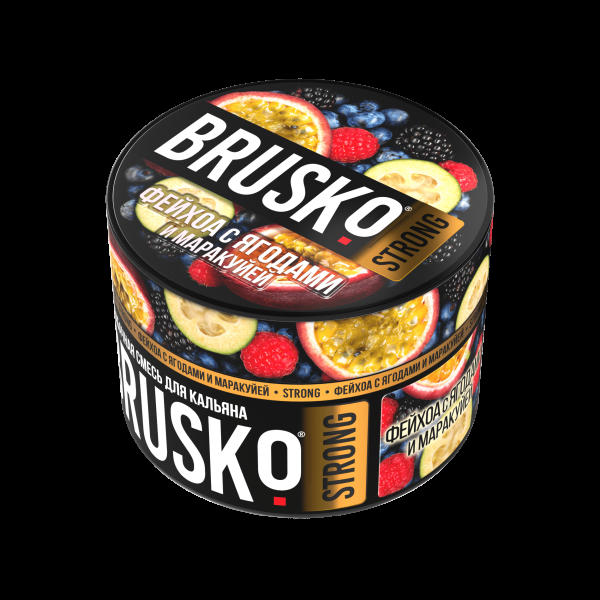 Смесь Brusko Strong фейхоа с ягодами и маракуйей  50 гр в Петропавловске-Камчатском