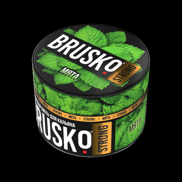 Смесь Brusko Strong мята  50 гр в Петропавловске-Камчатском