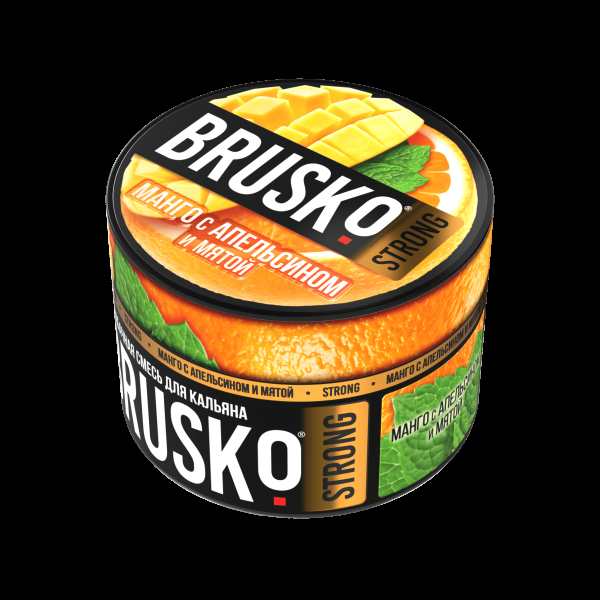 Смесь Brusko Strong манго с апельсином и мятой  50 гр в Петропавловске-Камчатском